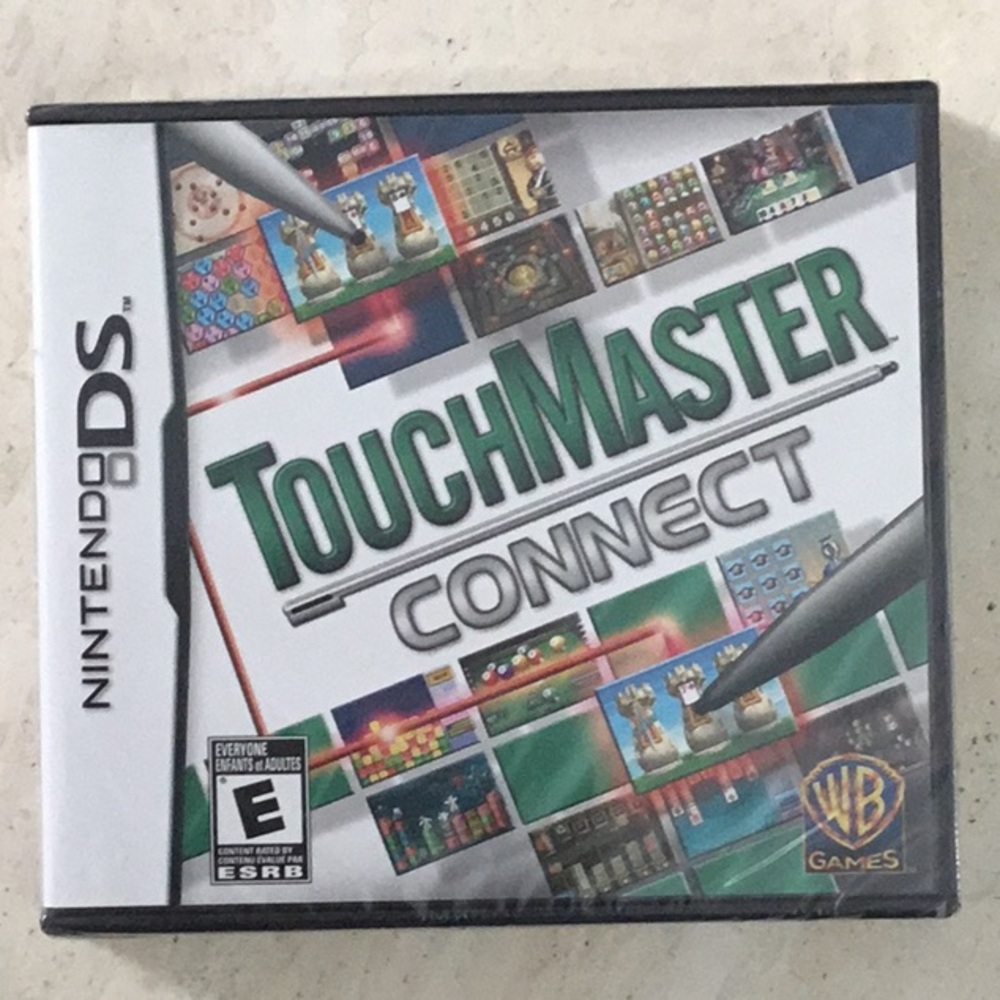 TouchMaster Connect Nintendo DS Game New Factory Sealed Arcade Puzzles